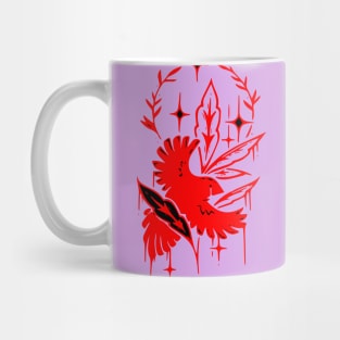 red crow Mug